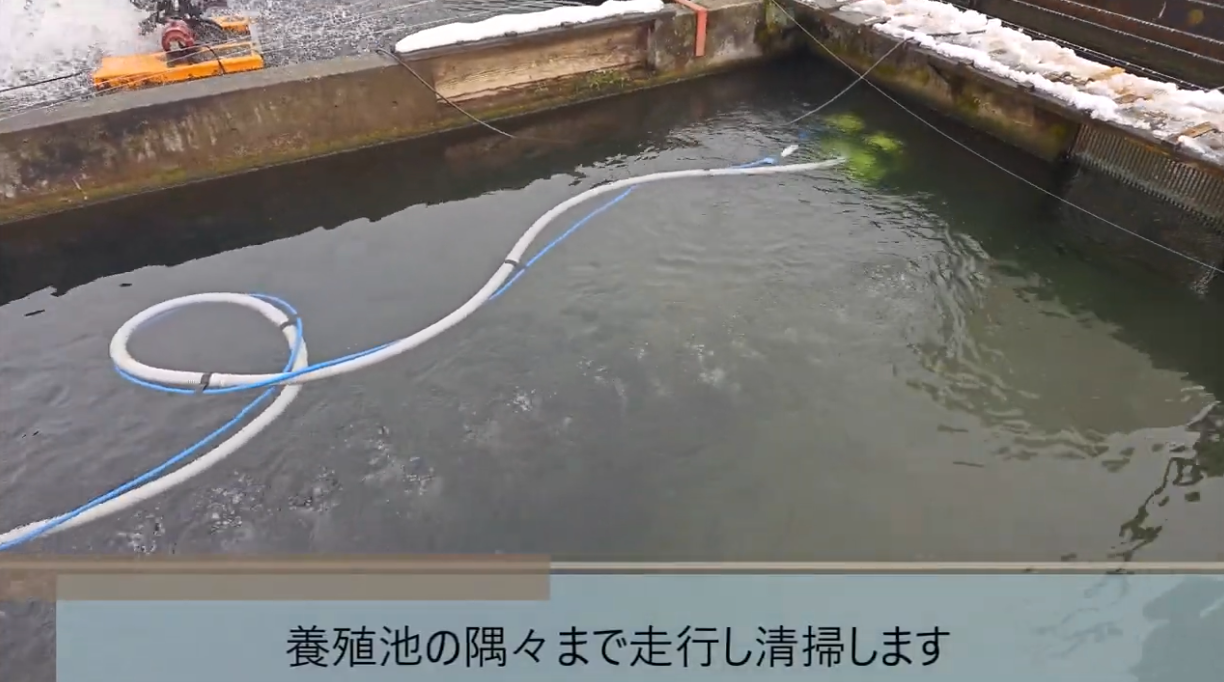 水底清掃ロボット